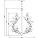 Claudine 5 Light 24 inch Modern Gold Chandelier Ceiling Light