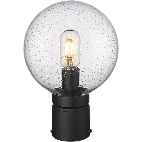 Laurent 1 Light 11.5 inch Black Outdoor Post Mount Fixture