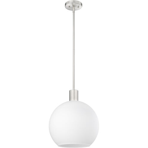 Margo 1 Light 13.75 inch Brushed Nickel Pendant Ceiling Light