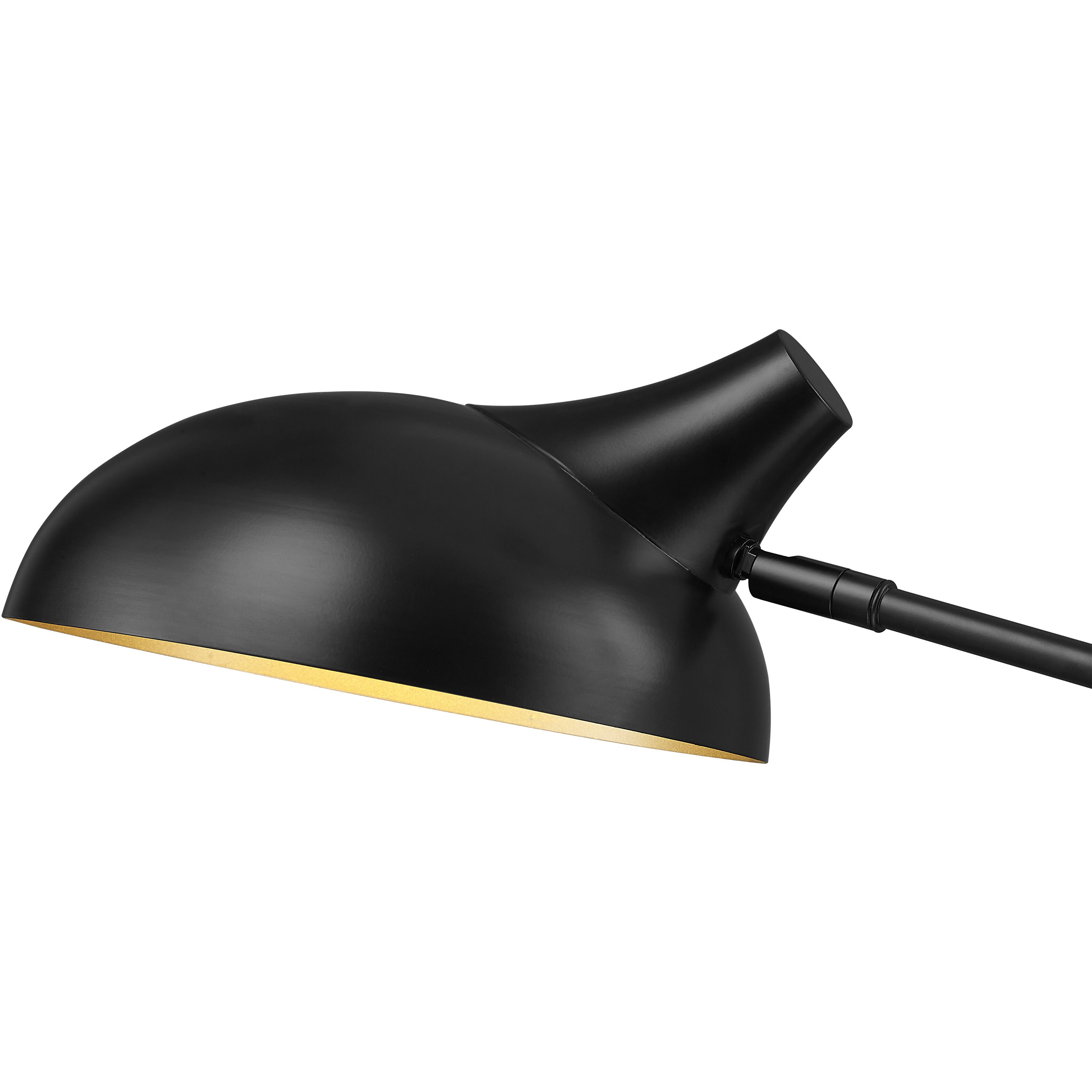 Bellamy 2 Light 46 inch Matte Black Linear Chandelier Ceiling Light