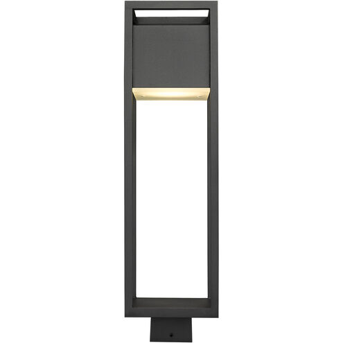 Barwick LED 25.75 inch Black Outdoor Post Mount Fixture