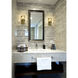 Fontaine 1 Light 4.75 inch Rubbed Brass Wall Sconce Wall Light in Rubbed Bronze