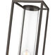 Dunbroch 1 Light 26.25 inch Deep Bronze and Outdoor Brass Outdoor Post Mount Fixture