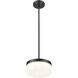 Renaud LED 9.25 inch Matte Black Pendant Ceiling Light