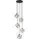 Vertical 5 Light 20.50 inch Chandelier
