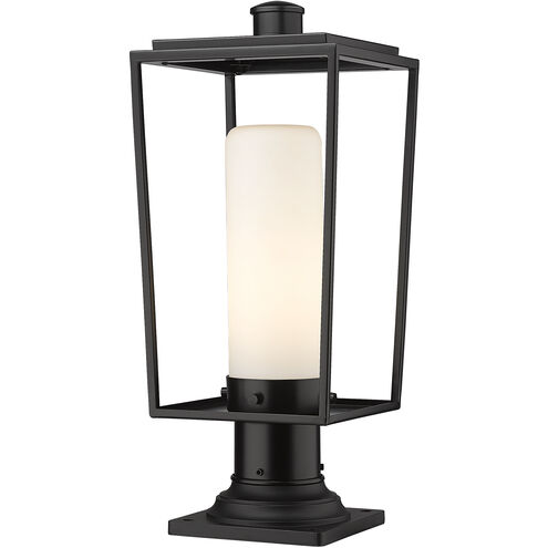 Sheridan 1 Light 19.5 inch Black Outdoor Pier Mounted Fixture