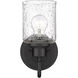 Kinsley 1 Light 5.25 inch Matte Black Wall Sconce Wall Light