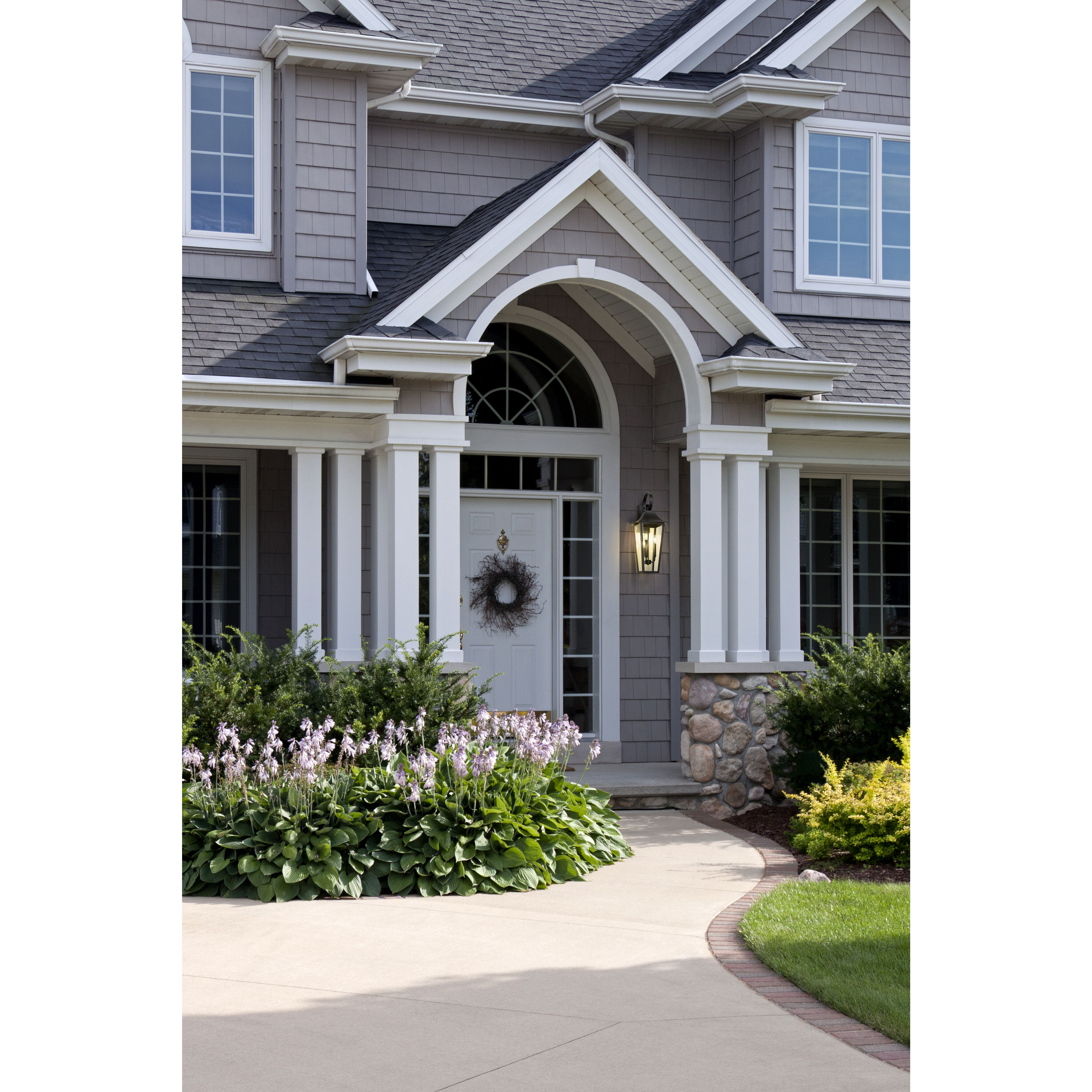 Gannon 3 Light 27.25 inch Black Outdoor Wall Light in G9