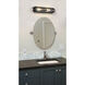 Titania 2 Light 24 inch Black and Brushed Nickel Vanity Wall Light