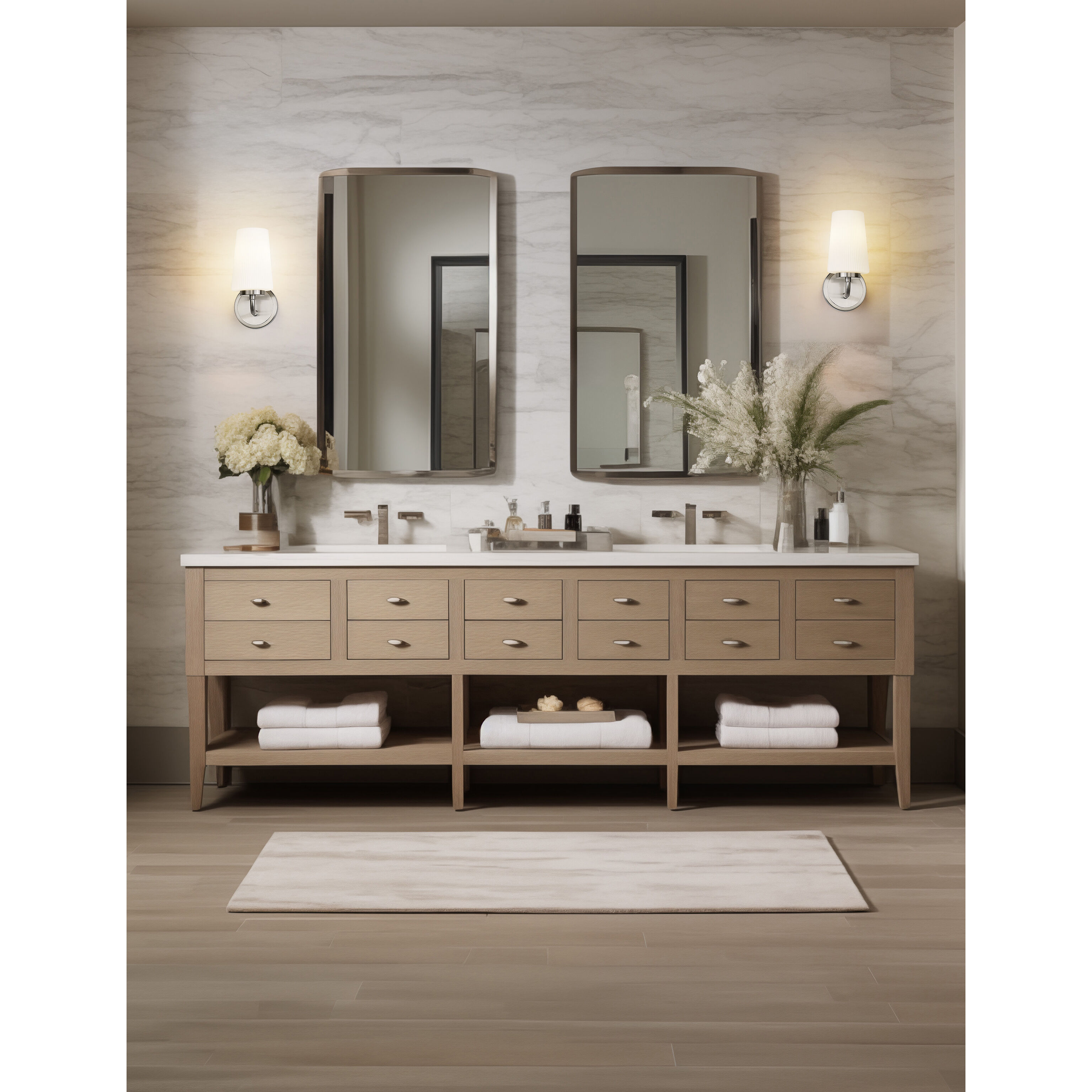 Montford Wall Sconce Wall Light in Brushed Nickel