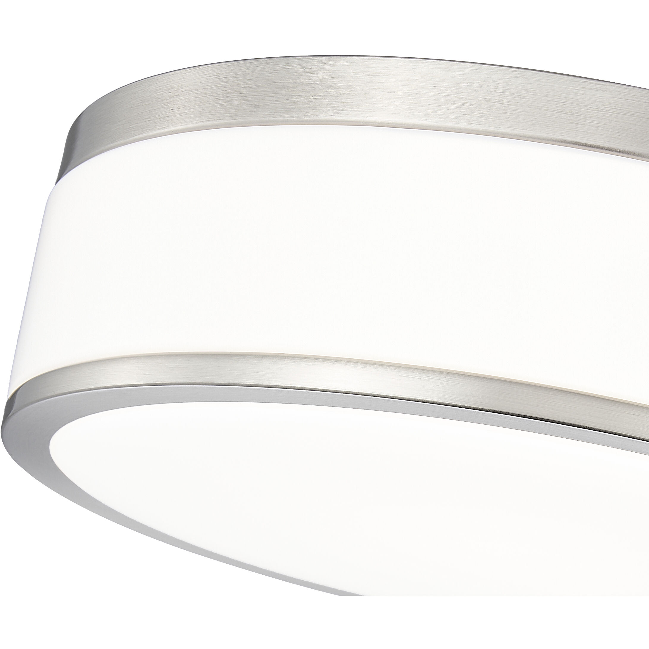 Ballord LED 12 inch Brushed Nickel Flush Mount Ceiling Light