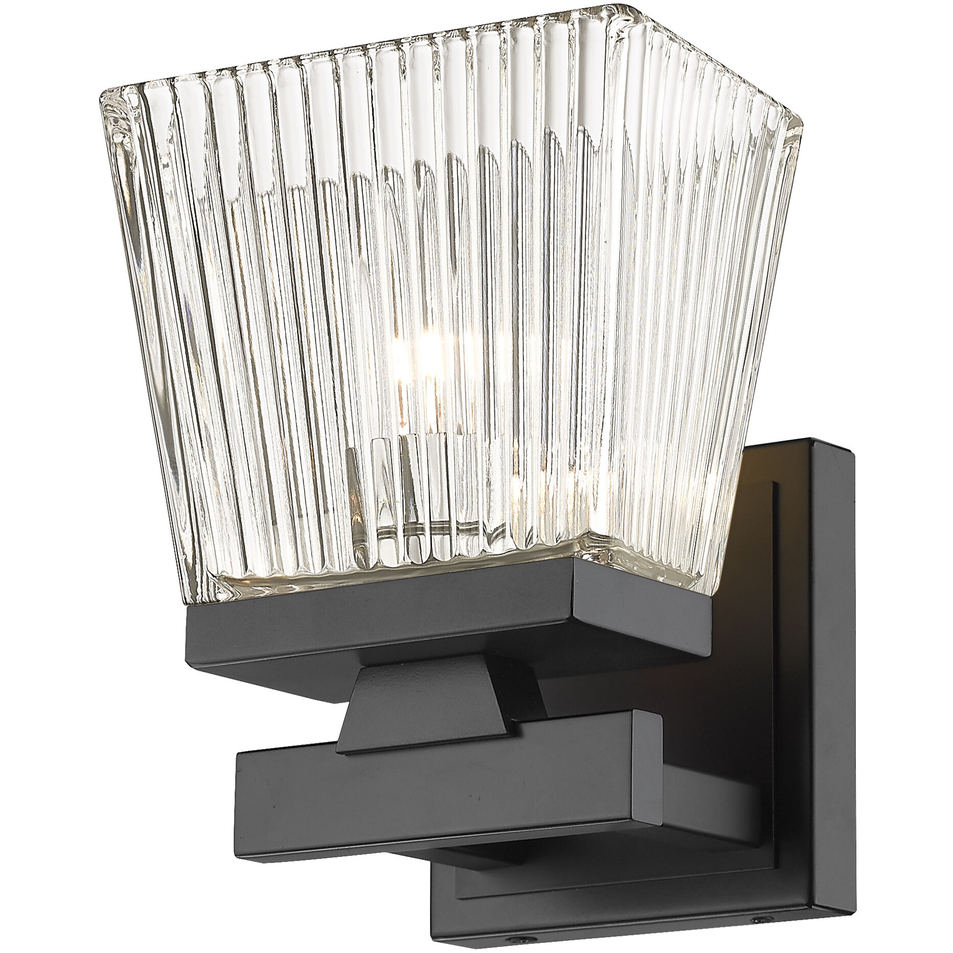 Astor 1 Light 5.75 inch Matte Black Wall Sconce Wall Light