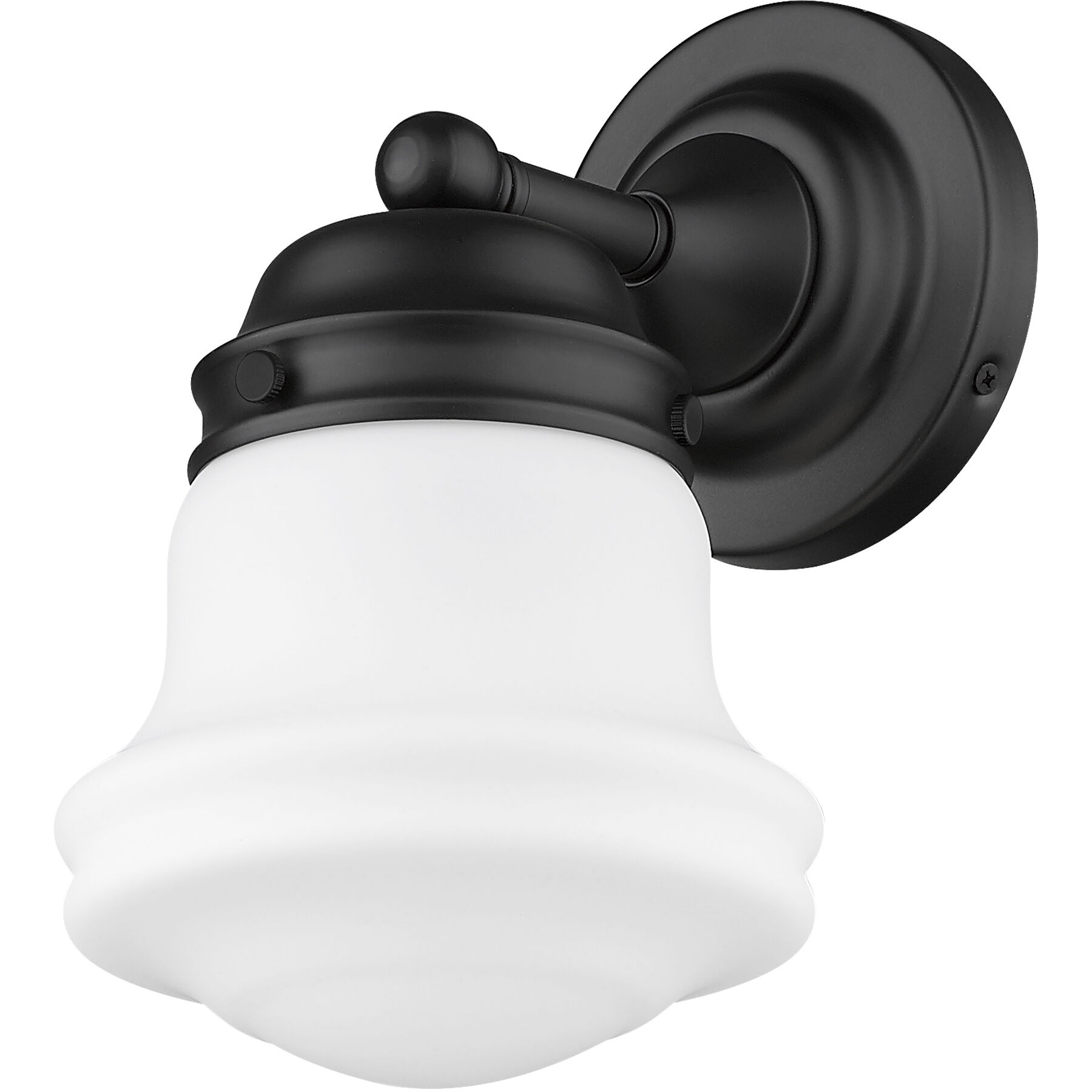 Vaughn 1 Light 6 inch Matte Black Wall Sconce Wall Light