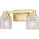 Jacqueline 2 Light 15.75 inch Bathroom Vanity Light