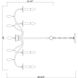 Toussant 6 Light 32 inch Brushed Nickel Chandelier Ceiling Light