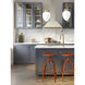 Gideon 1 Light 10 inch Modern Gold Pendant Ceiling Light