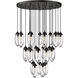 Arden 27 Light 36 inch Matte Black Chandelier Ceiling Light