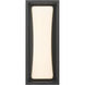 Baden Outdoor LED 12.5 inch Black Outdoor Wall Light