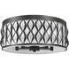 Harden 5 Light 20.25 inch Matte Black Flush mount Ceiling Light
