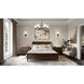 Oren 6 Light 32 inch Matte Black Chandelier Ceiling Light