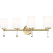 Henri 4 Light 32.00 inch Bathroom Vanity Light