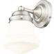 Vaughn 1 Light 7.75 inch Brushed Nickel Wall Sconce Wall Light