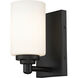Soledad 1 Light 4.5 inch Matte Black Wall Sconce Wall Light