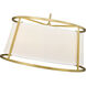 Lenyx 6 Light 26 inch Rubbed Brass Chandelier Ceiling Light