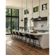 Vega 1 Light 8 inch Matte Black Pendant Ceiling Light