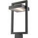 Luttrel LED 21.63 inch Black Outdoor Post Mount Fixture