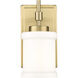 Cadoc 1 Light 4.5 inch Modern Gold Wall Sconce Wall Light