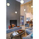 Midnetic 1 Light 8 inch Matte Black Pendant Ceiling Light