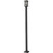 Brookside 1 Light 109.75 inch Black Outdoor Post Mounted Fixture