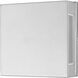 Quadrate LED 9.25 inch Silver Outdoor Wall Light