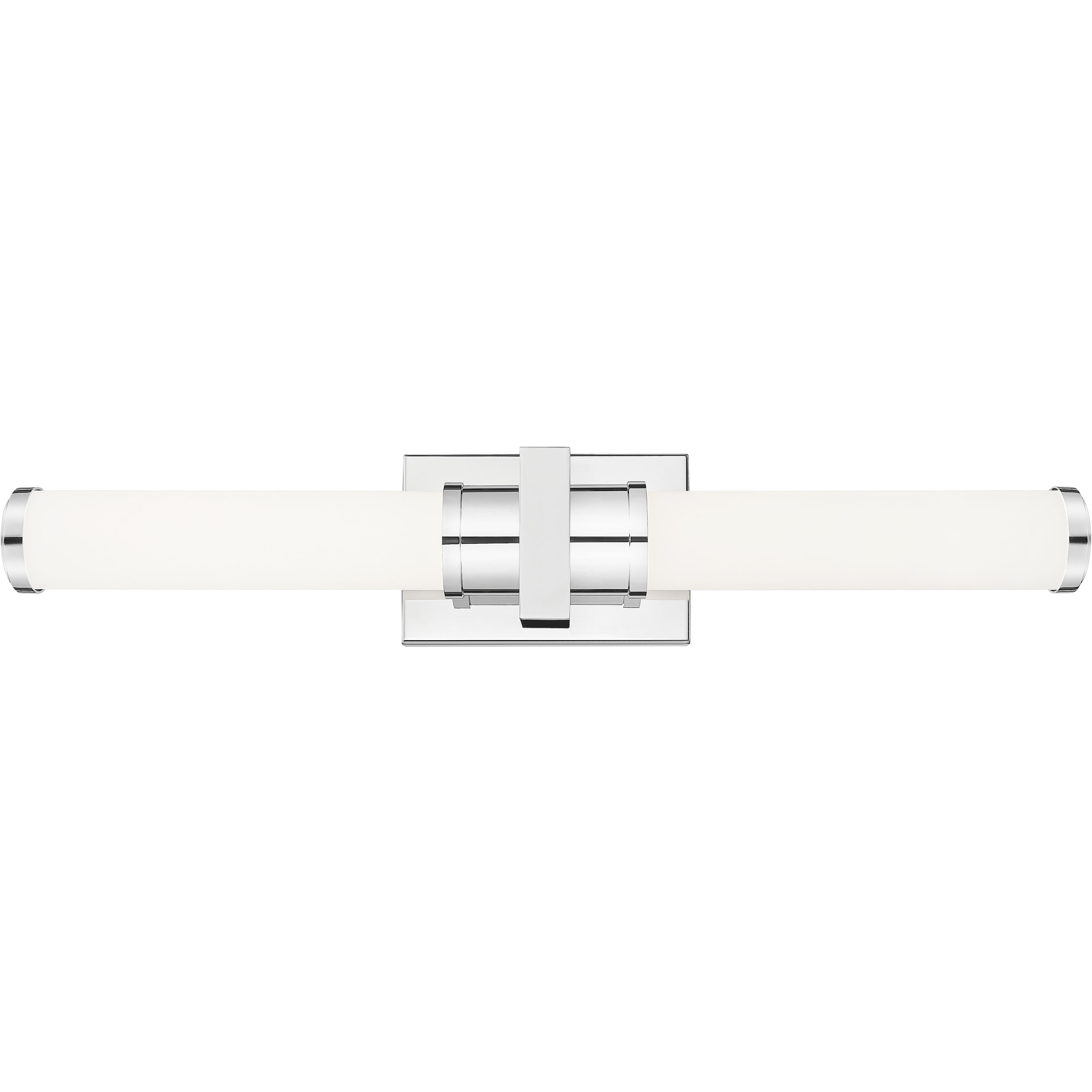 Idris LED 25.5 inch Chrome Bathroom Vanity Wall Light