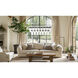 Fontaine Linear Chandelier Ceiling Light in Matte Black