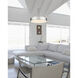 Anders LED 33 inch Polished Nickel Chandelier Ceiling Light