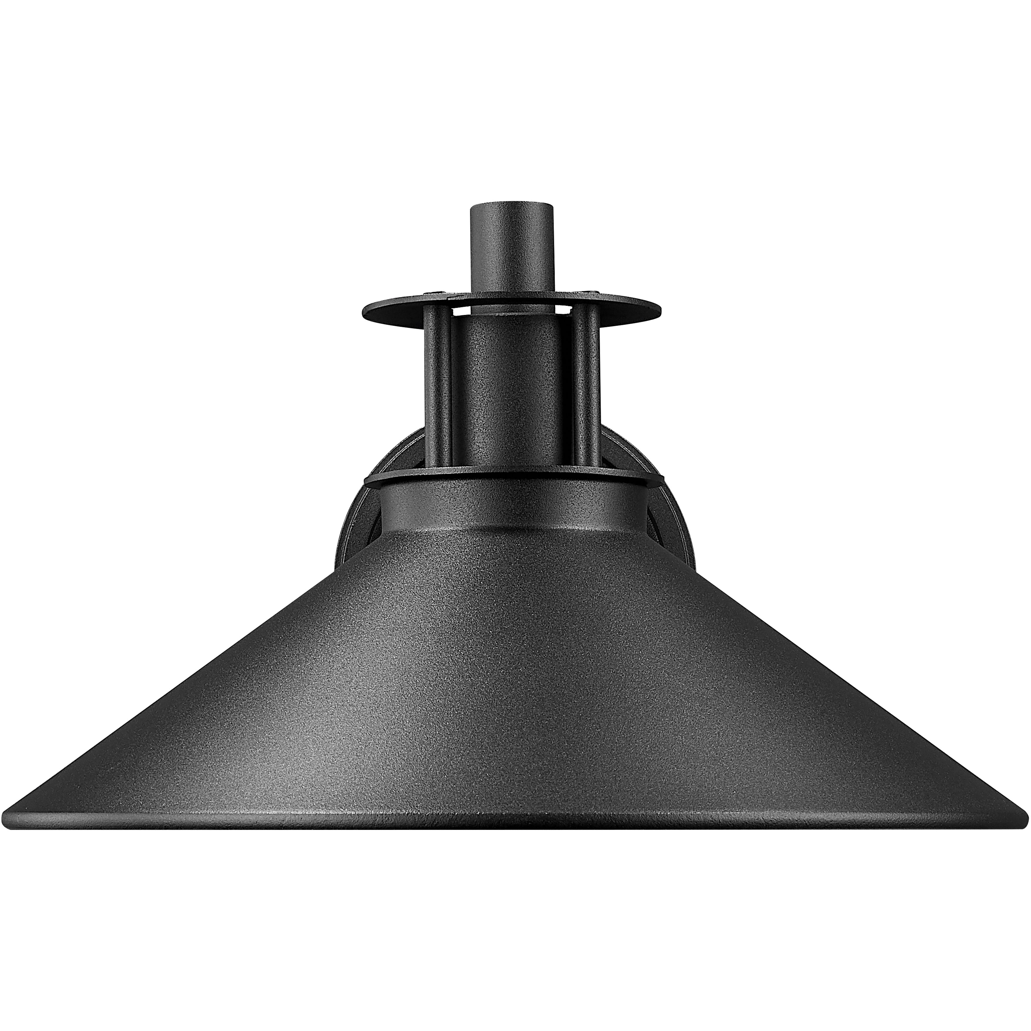 RLM 1 Light 7.25 inch Sand Black Outdoor Wall Light