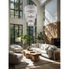 Glacier 18 Light 31 inch Matte Black Chandelier Ceiling Light