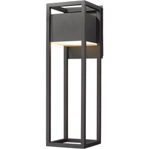 Barwick LED 25 inch Black Outdoor Wall Sconce