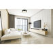 Bradley LED 16 inch Matte Black and Modern Gold Flush Mount Ceiling Light