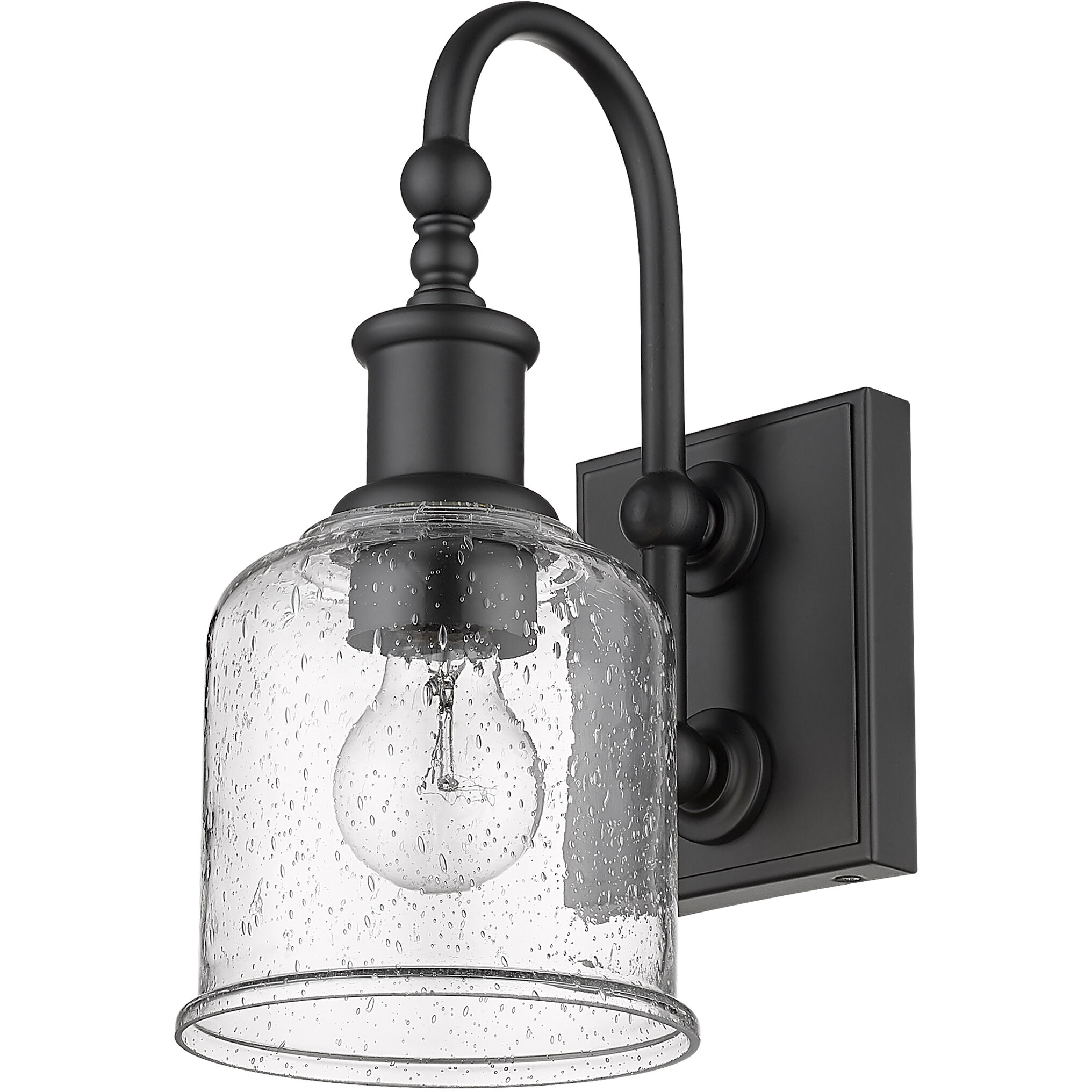Bryant 1 Light 5.5 inch Matte Black Wall Sconce Wall Light