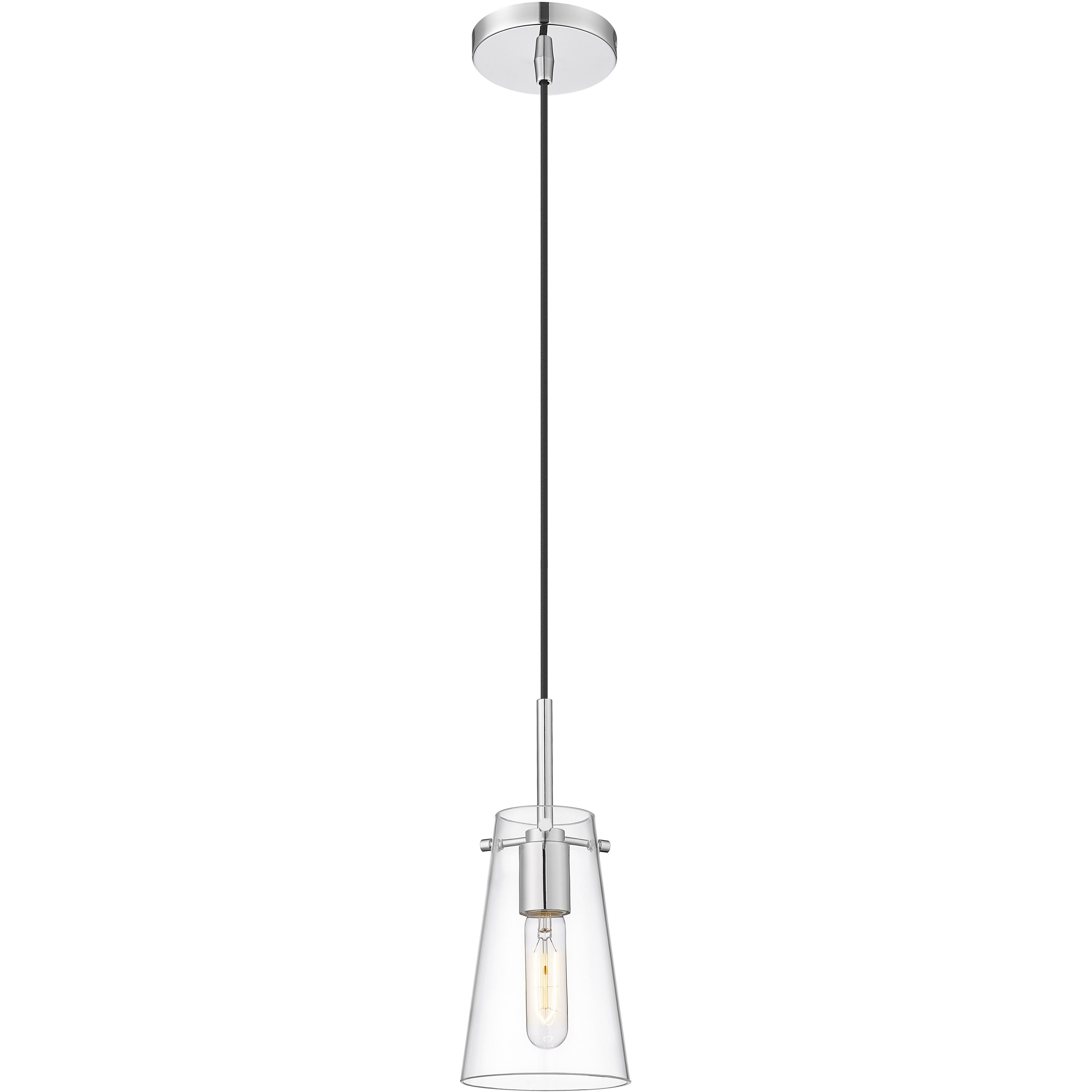 Kira 1 Light 5 inch Chrome Pendant Ceiling Light