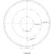 Multi Point Canopy Rubbed Brass Ceiling Plate