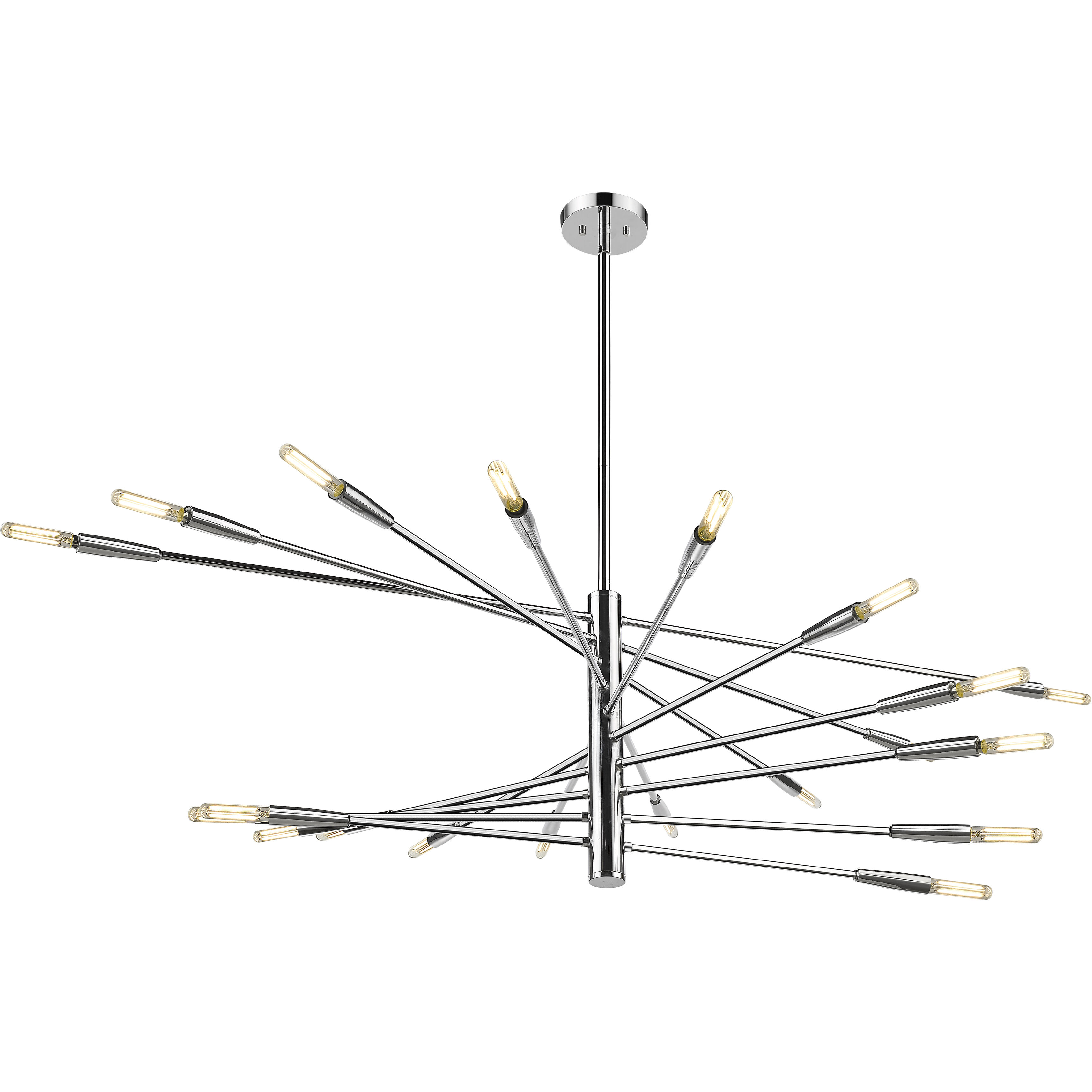Ascension 20 Light 47.5 inch Chrome Chandelier Ceiling Light