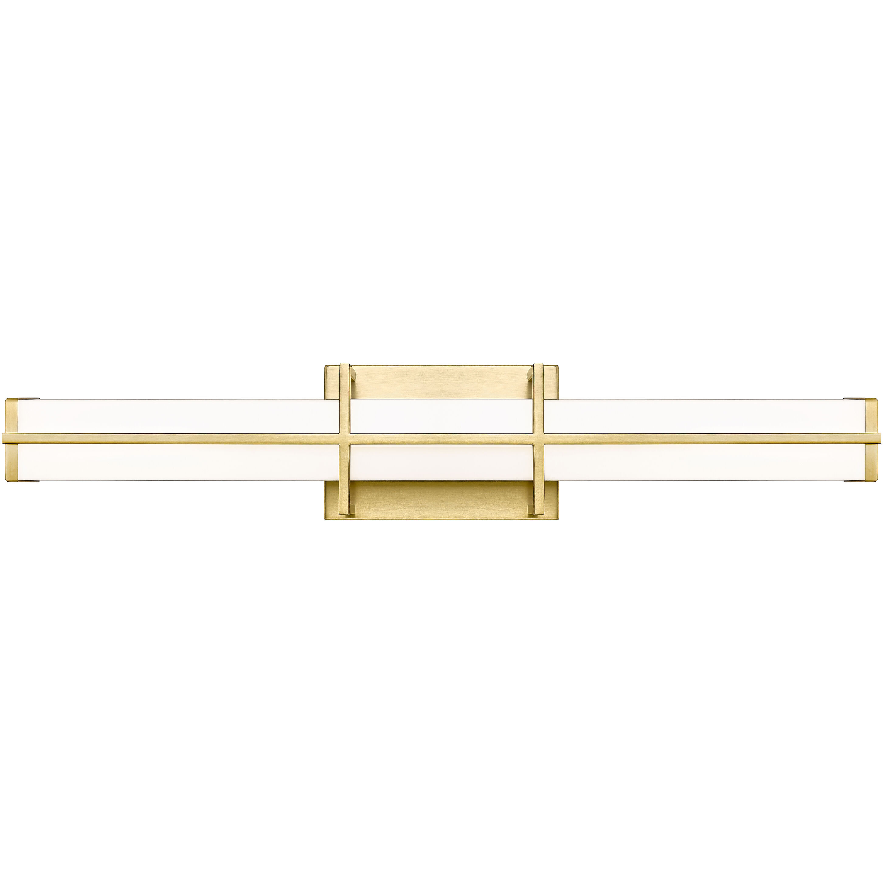 Harrison LED 25 inch Modern Gold Vanity Wall Light