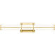 Harrison LED 25 inch Modern Gold Vanity Wall Light
