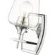 Joliet 1 Light 5 inch Chrome Wall Sconce Wall Light