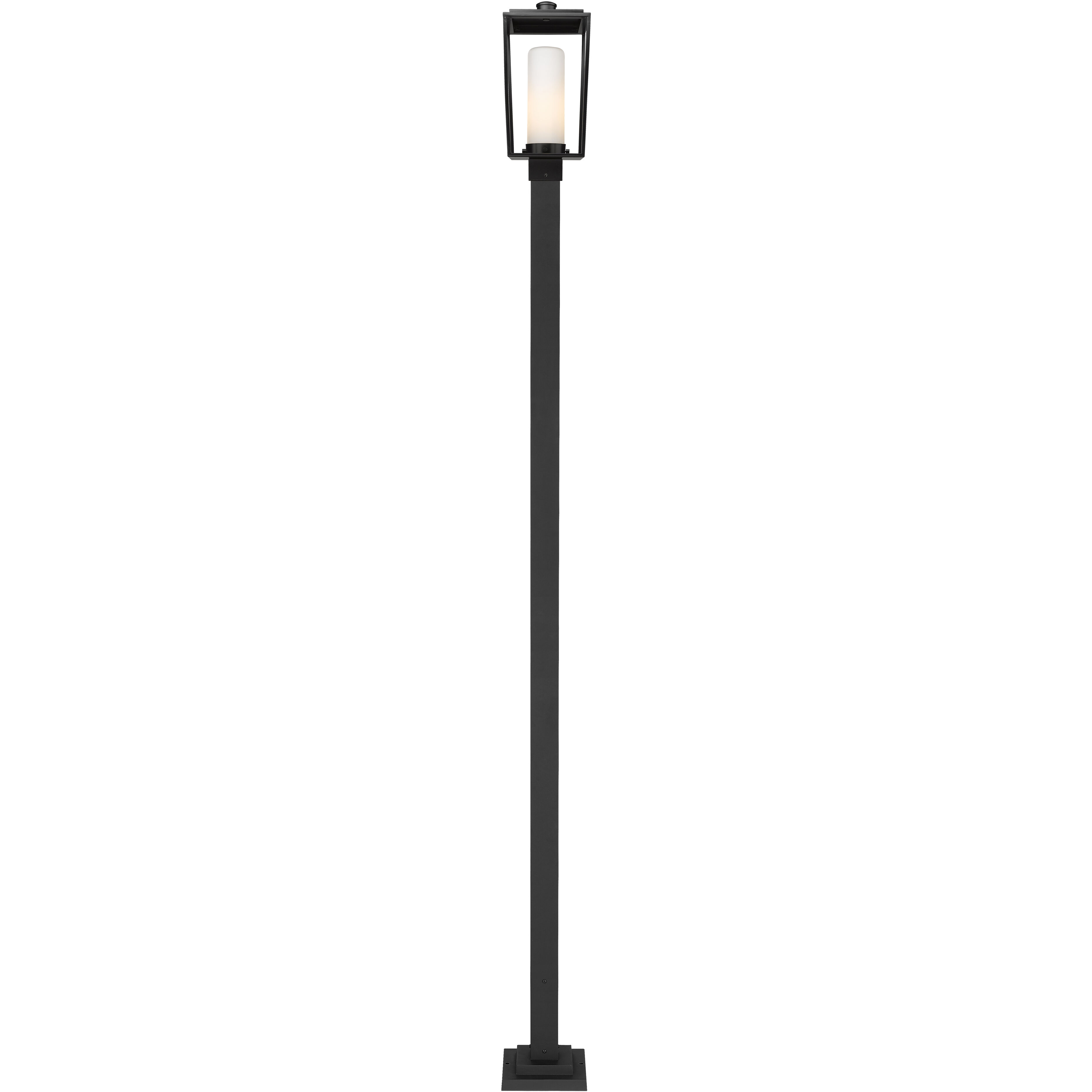 Sheridan 1 Light 111.25 inch Black Outdoor Post Mounted Fixture