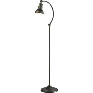 Ramsay 59 inch 60.00 watt Olde Bronze Floor Lamp Portable Light in Olde Bronze Steel